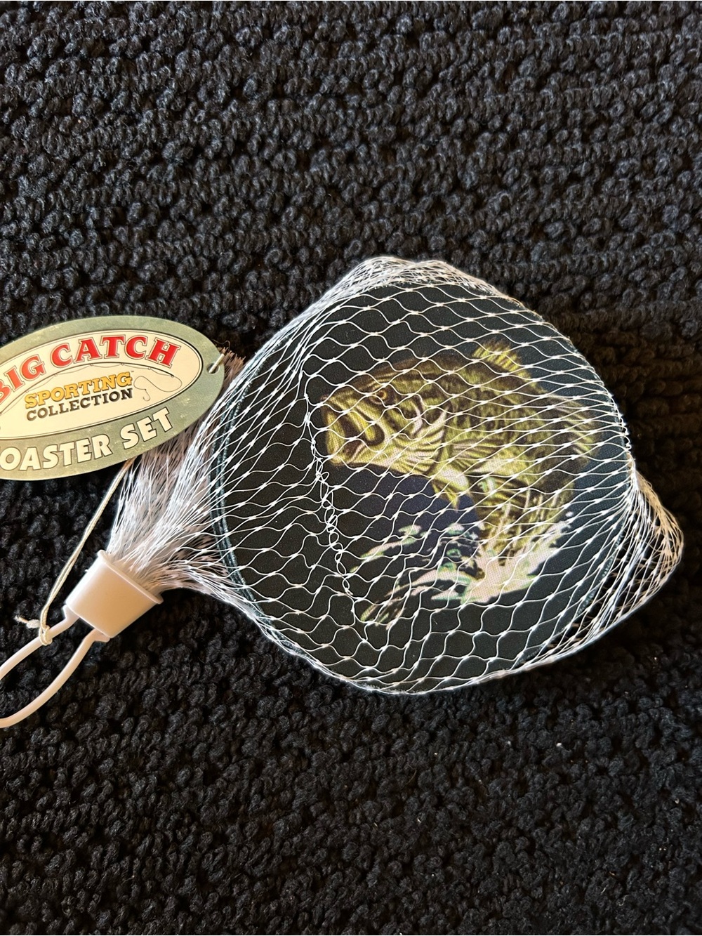 Big Catch Fish Coaster Set - set of 4